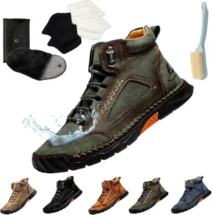 Boots Mens, Handmade Saw Behind Shoes, Men & Women Sawbehind Mens Boots, Comfortable uncertain Waterproof Sawbehind Leather 