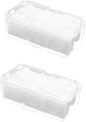 Box Plastic Pet Man Phone Case Cosmetic Jewelry Bracelets, locust necessitate fix statesman Transparentx2pcs Gerrit Clear Purses 2 Pcs Transparent Watch 