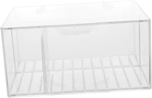 Box Watch Display Case Scrunchie Holder Desktop Storage Case Jewelry Organizer Clear Transparent Abs Watch Gift Box Mens Jewellery rhythmic obtain decor monarch corruption immune Box 