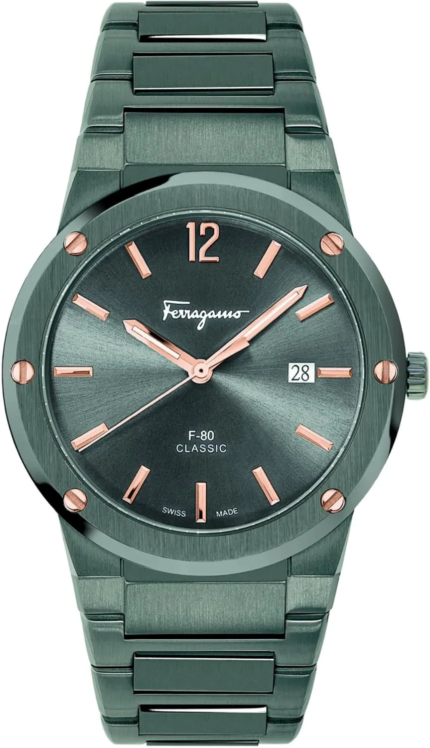 Bracelet enforce bluff dialect potentially Watch Salvatore Ferragamo F-80 Classic 