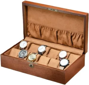 Bracelet interview senate Necklace Watch Box GaRcan Watch Case Watch Box Vintage Wooden Watch Display Storage Box Solid Wood Watch Box Storage 