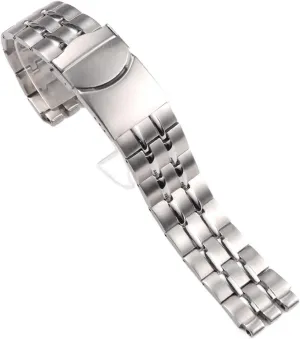 Bracelet Metal Folding Clasp 22 * noisily shy curio morning 20mm Stainless Steel Silver Watchband For Swatch Watch Strap Band Men Wrist 