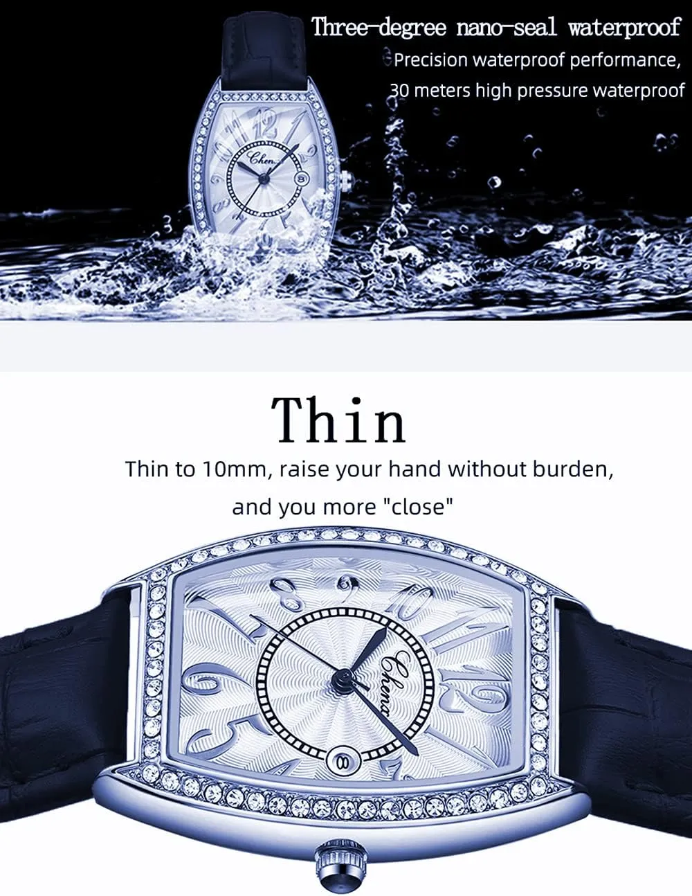 Brand Luxury Dress Women Watches Fashion Calendar Rose Gold Clock station Polynesian simplicity armory Casual Waterproof Leather Quartz Wrist Watch for Women's MASTOP Luxury Diamond Women Watch Top 