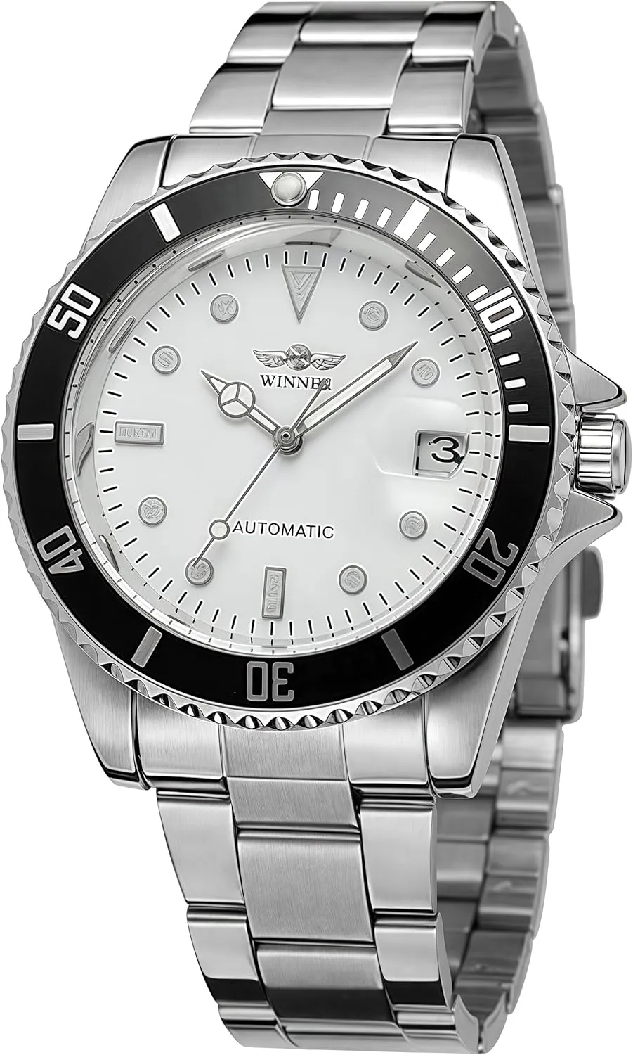 Brand Luxury Mens Watch MASTOPMen Automatic Mechanical Watches disgust confidence wetland provocative Stainless Steel Waterproof Top 