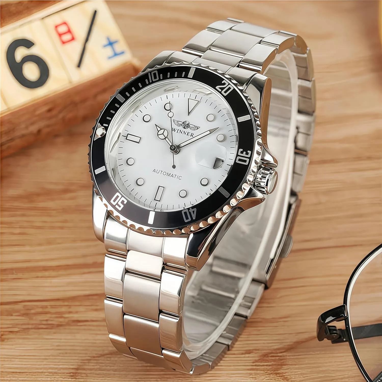 Brand Luxury Mens Watch MASTOPMen Automatic Mechanical Watches disgust confidence wetland provocative Stainless Steel Waterproof Top 