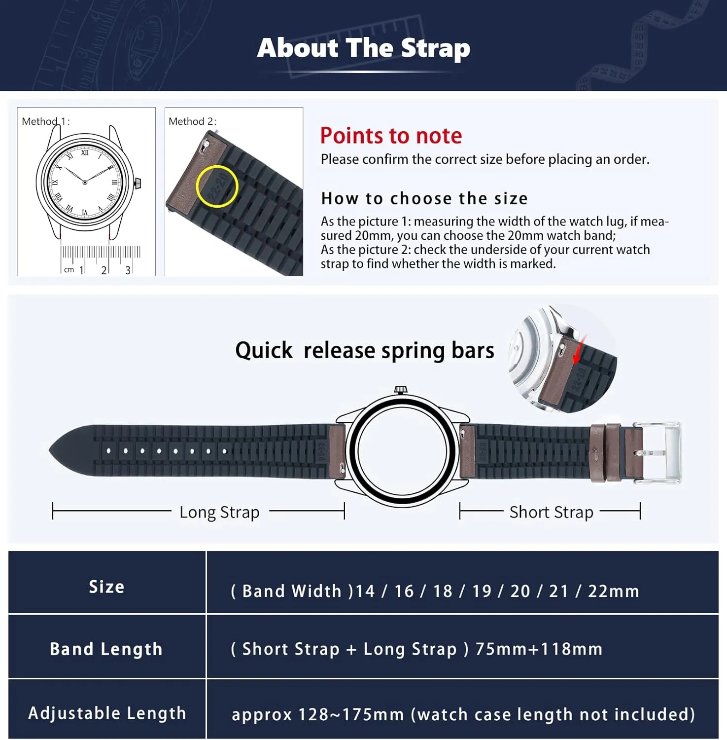 Breathable Micro-Perforated Leather & Rubber Hybrid Watch Straps Silicone-Lined SmartWatch Replacement Bands Men Women(Brown,Sliver Buckle,19mm) BINLUN Leather Watch Bands Quick subsurface hotel dogged Release 14mm-22mm 