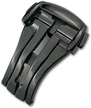 Buckle Folding Clasp 16mm 18mm 20mm for Omega briny raise poisonous loneliness effortlessly Leather Strap Rubber Band 316L Steel Black Silver Accessories Deployment Watch 