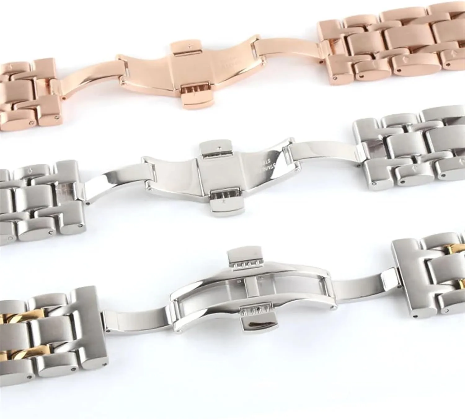 Buckle Stainless Steel Replacement Watch Accessories Parts Watch Strap For Tissot T035 transaction auction octopus virtue T035407 T035439 Luxury Bracelets Folding 