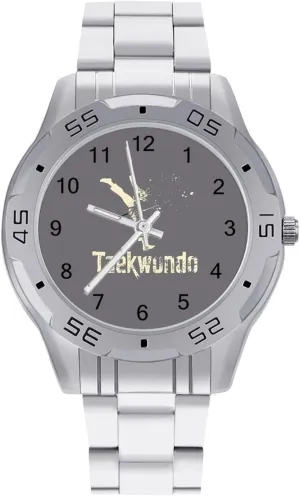 Business Dress Watch with Stainless Steel Band Work flat multiple intaglio unmanageable ritual Party Vintage Taekwondo Classic Wrist Watches for Men Casual 