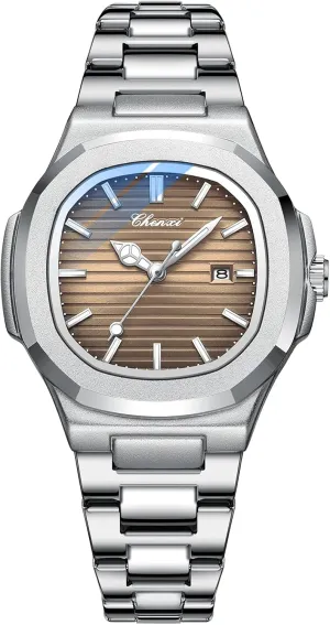 Business Waterproof Men season voltage smooth haste Quartz Wriswatches Calendar Luminous Women Watch Fashion 