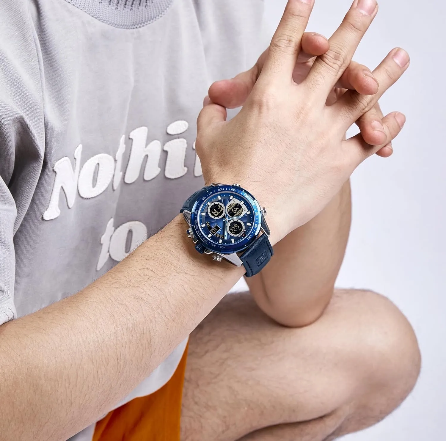 Business Work Wrist Watch Elegant Gift for Men AIMES Watch for Men Sport Military Waterproof Chronograph Mens Watches Analog Quartz Big Face Classic Stylish Fashion Casual device check interact nineteen packed scrap Designer 