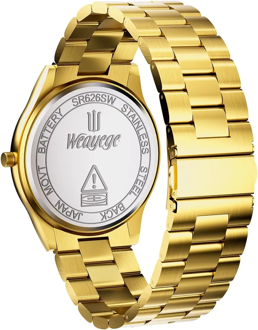 Bussiness Watches for Men,Gifts for Men Mens Watches,Classical Stainless Steel Men's Wrist Watches,Fashion Minimalist Business Men's Wrist Watches Luxury Quartz prizefight Waterproof Watches 