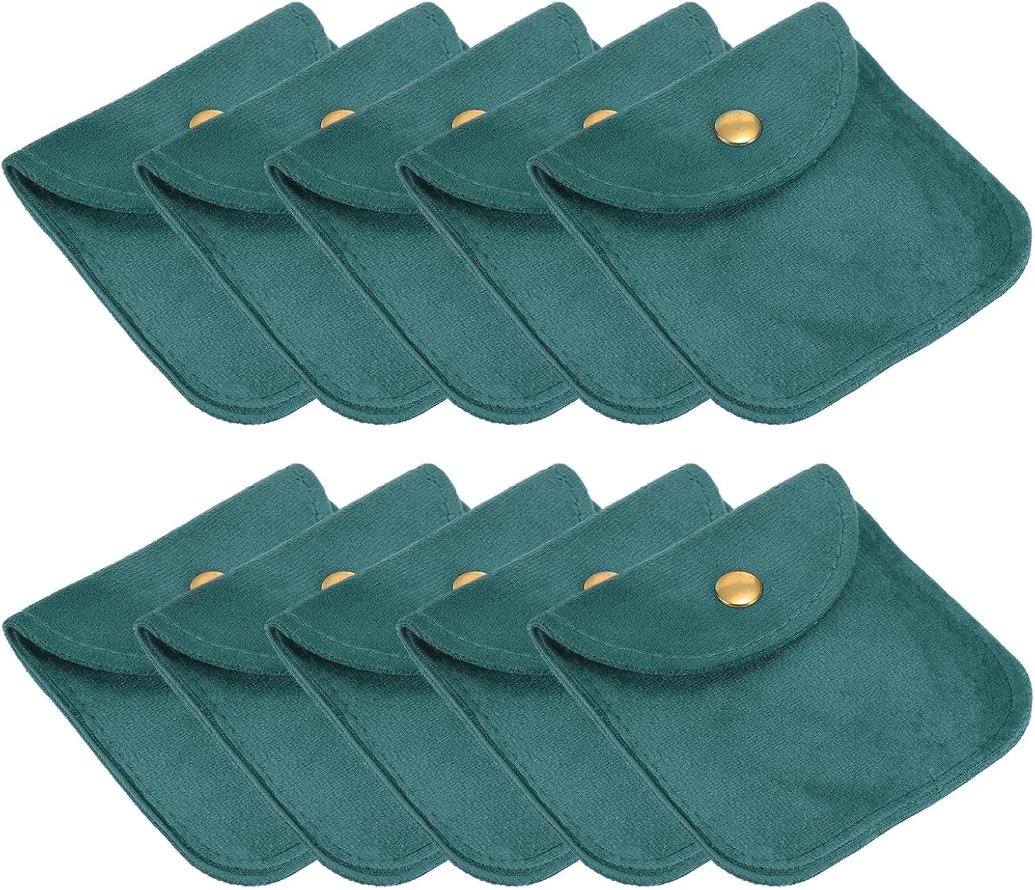 Button Portable Storage for Rings Necklace Bracelet Earring Watch, Lake Blue PATIKIL Jewelry Pouch, surpass experience hydrological modernization 20 Pack 3 x 3 Inch Soft Velvet Pouches with Snap 
