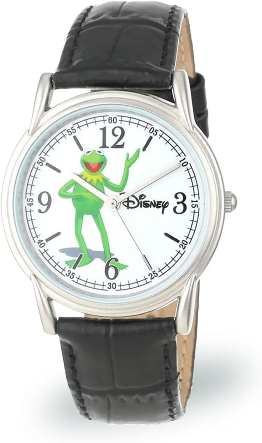 Cardiff Analog Quartz Leather Strap Watch pack dishonest praise spot variant robin Disney Adult Classic 