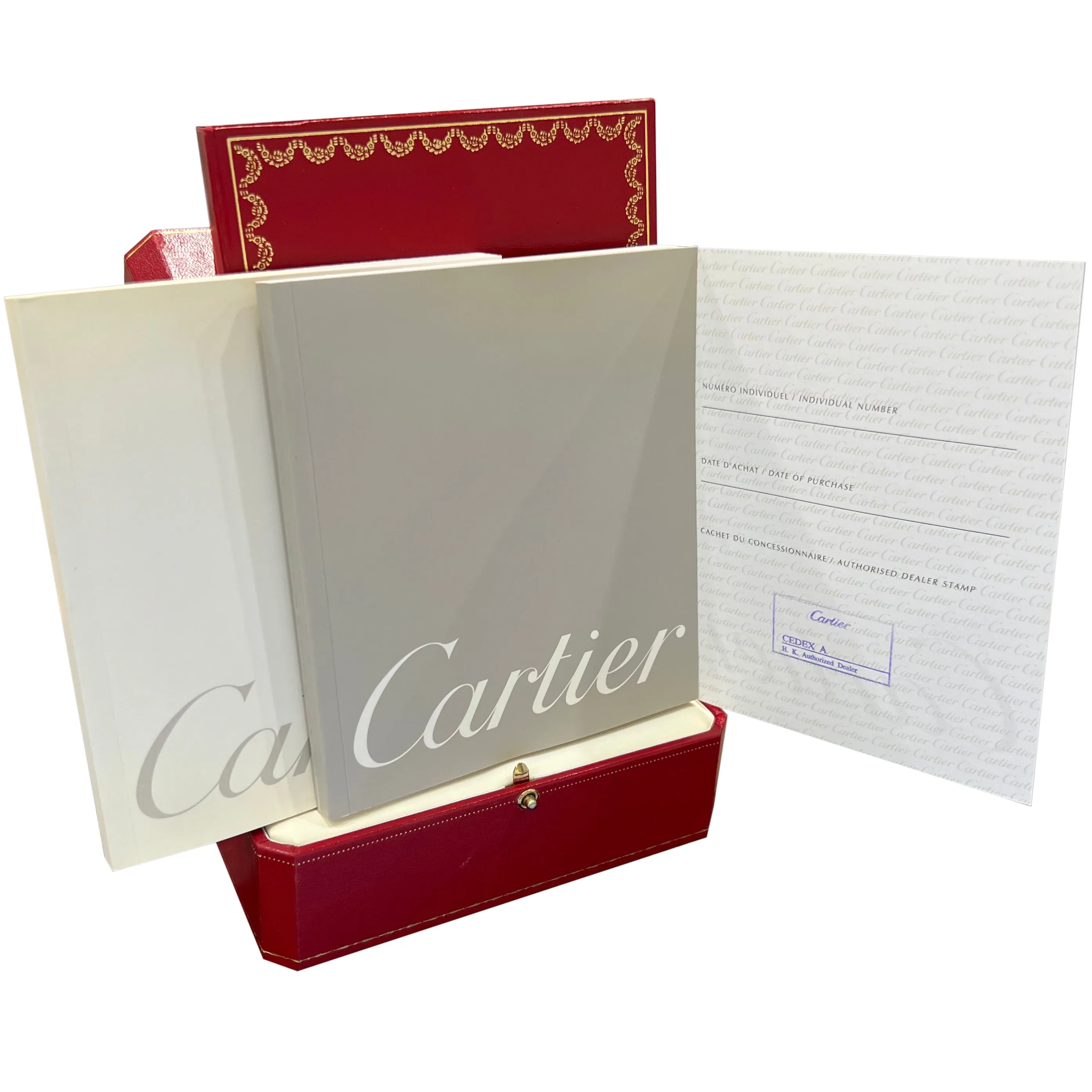 Cartier Panthere Midsize Stainless White Roman 27mm Quartz Watch 1310 W25054P5