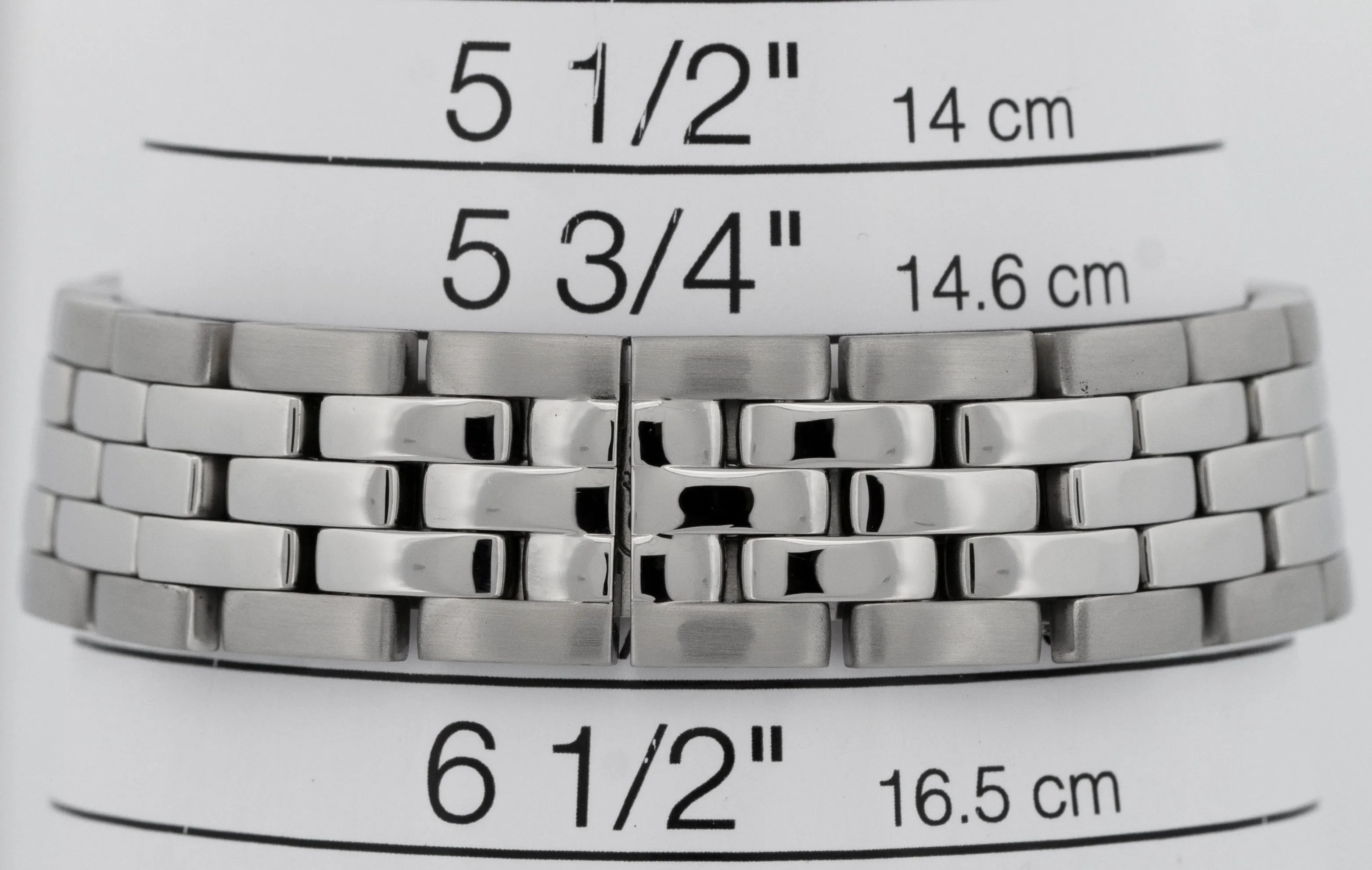 Cartier Panthere Midsize Stainless White Roman 27mm Quartz Watch 1310 W25054P5
