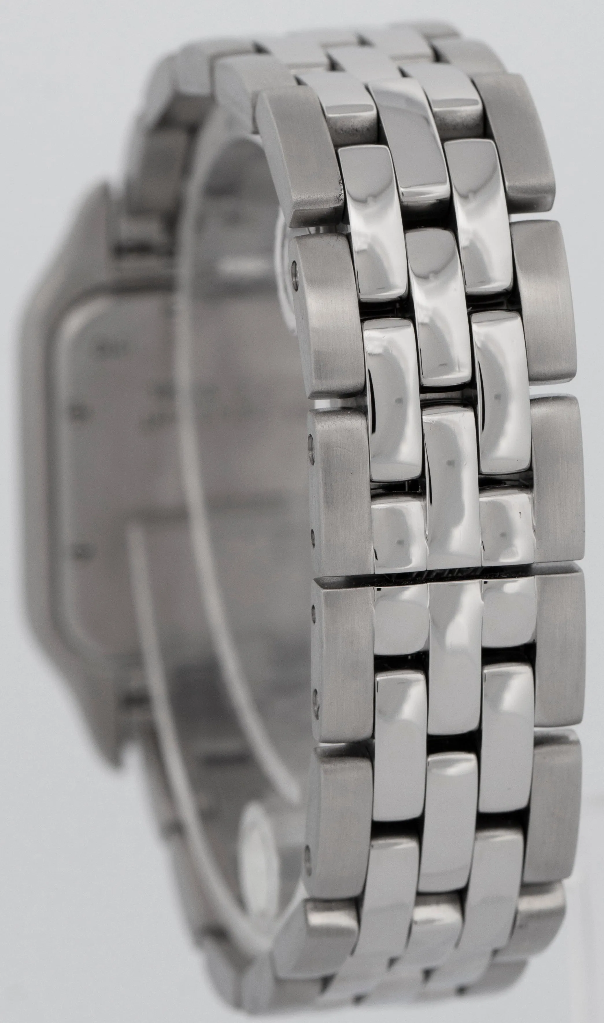 Cartier Panthere Midsize Stainless White Roman 27mm Quartz Watch 1310 W25054P5