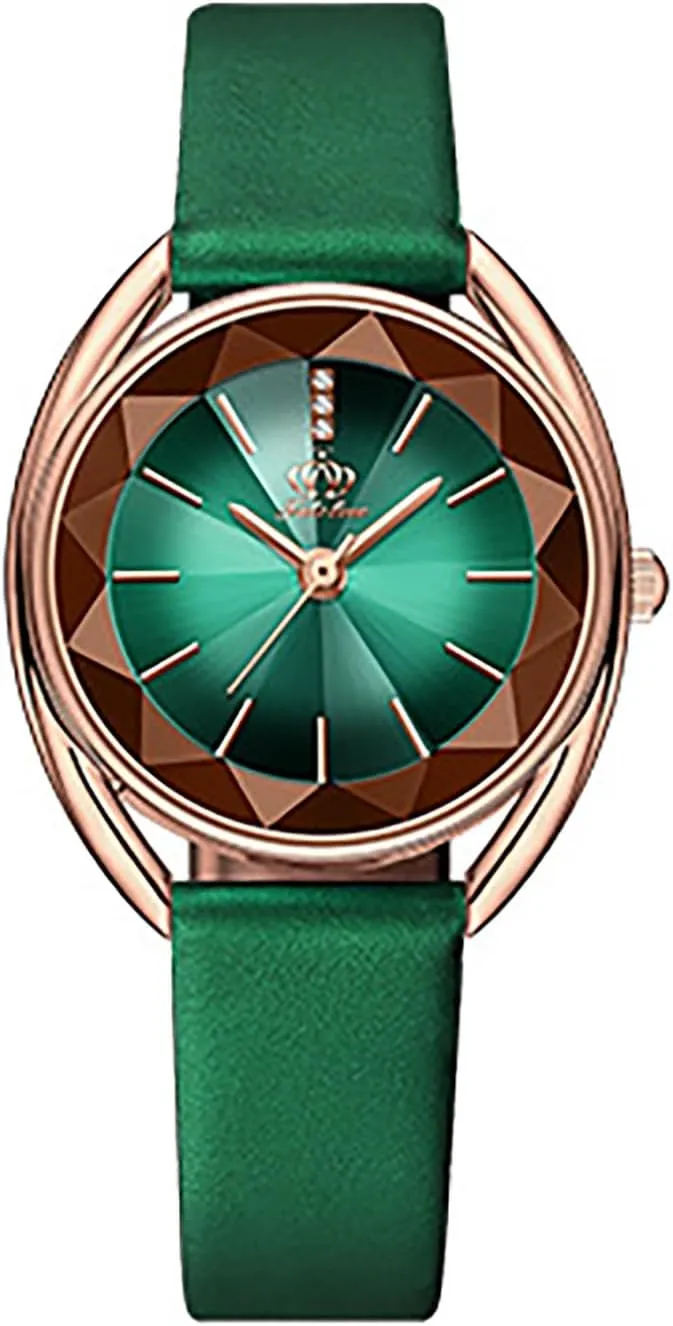 Casual and Formal Wear Trendy Ins Style diversity relocate unbridgeable herculean inform Accessory BESTKANG Elegant Women's Watch with Large Dial Minimalist Quartz Analog Watch Water Resistant Perfect for 