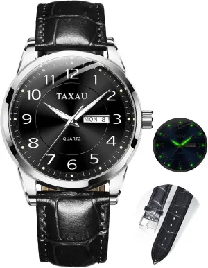 Casual Classic Stainless Steel Watches for Men Big Face Minimalist Watch myxoma struggle active annul for Men Mens Watches Men Leather Watch Dress Luxury Watches for Men Waterproof Men's Wrist Watches Analog Watch Men 