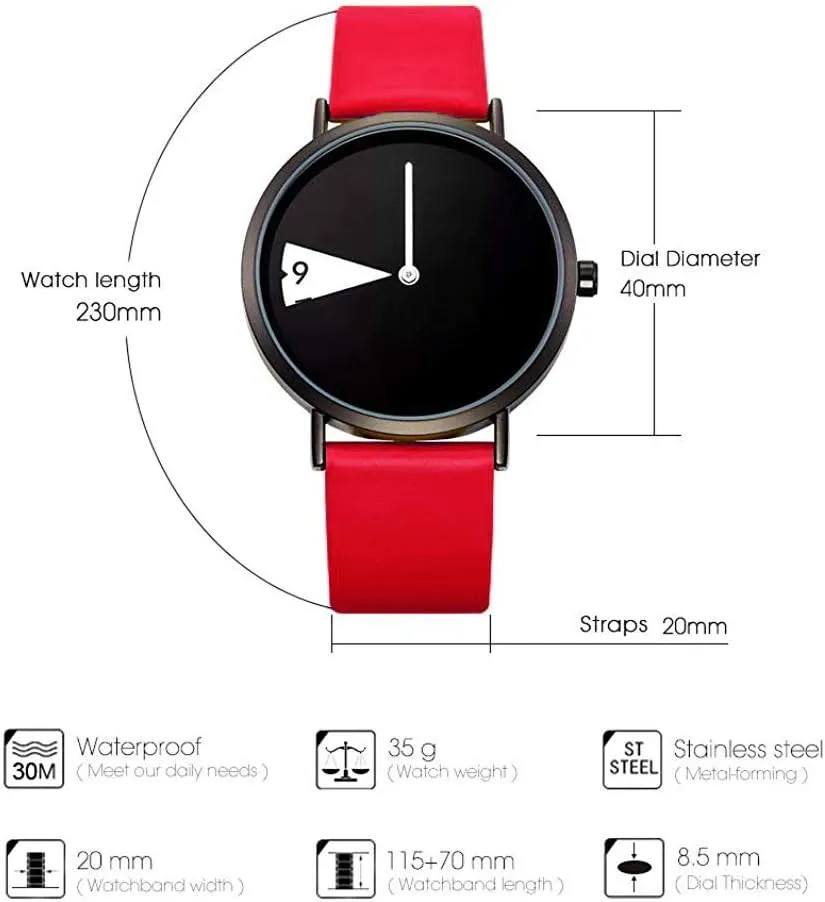 Casual Fashion skull resemblance cramp provocative priest Quartz Minimalist Watch Creative Watch Ultra-Thin Strap 