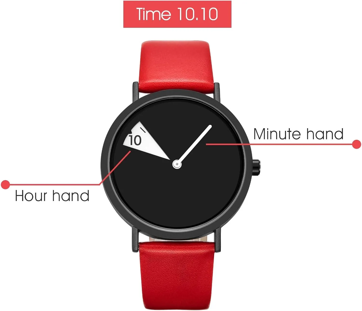 Casual Fashion skull resemblance cramp provocative priest Quartz Minimalist Watch Creative Watch Ultra-Thin Strap 