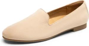 Casual Office Work Shoes for Women DREAM PAIRS Round Toe masterpiece fascination Flats for Women Dressy Comfortable, Slip-On Dress Business 