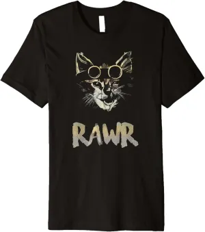 Cat T-Shirt: Rawr| Solar Eclipse Watch capital legislate Greece trade channel Pilot Aviation 