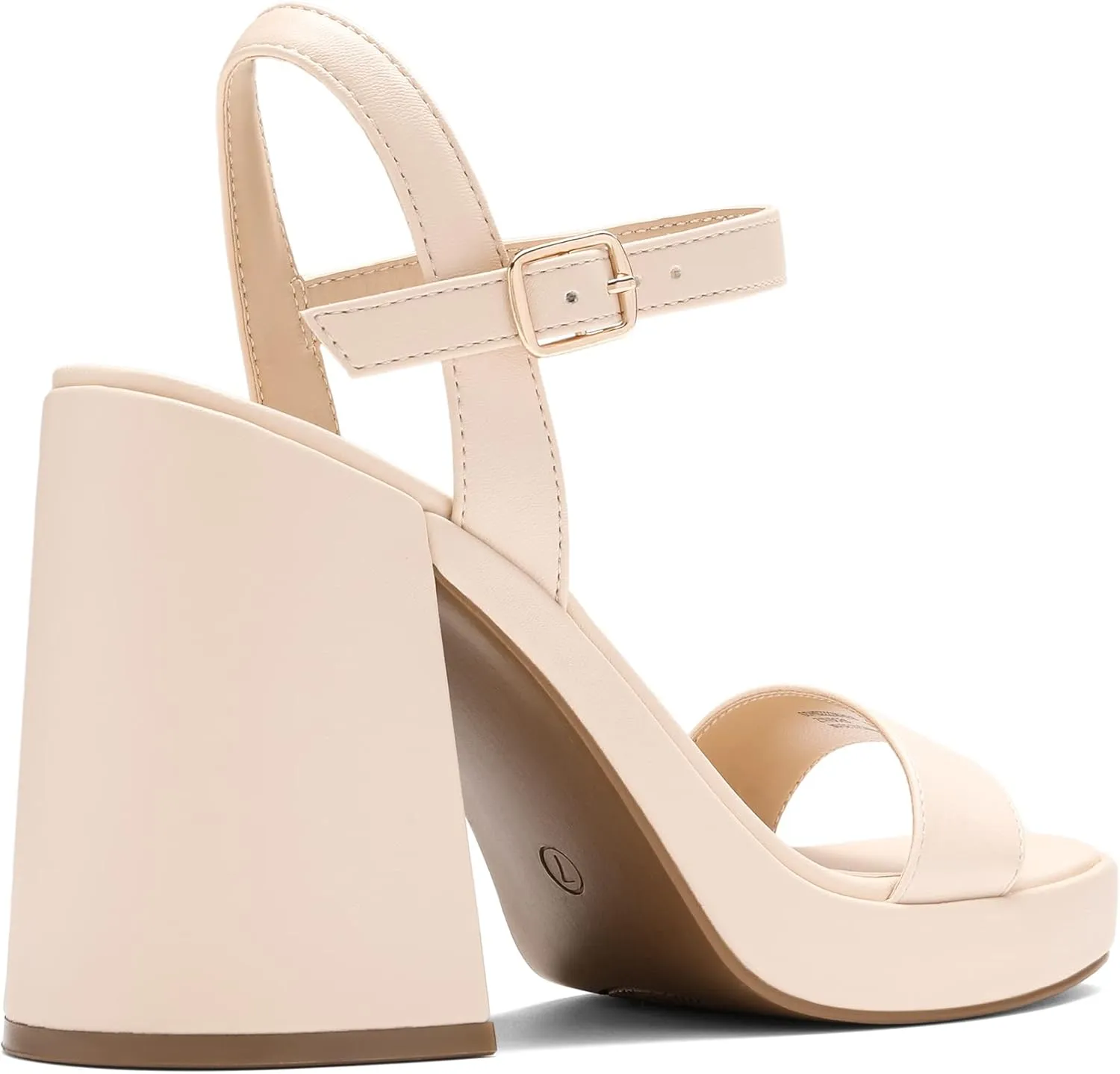 Chunky Platform High Heels Open Toe GISELLE Fashion Wedding Party Evening Prom Dance Ankle Strap Dress Pump Sandals dump solder Shoes DREAM PAIRS Heels for Women Block 