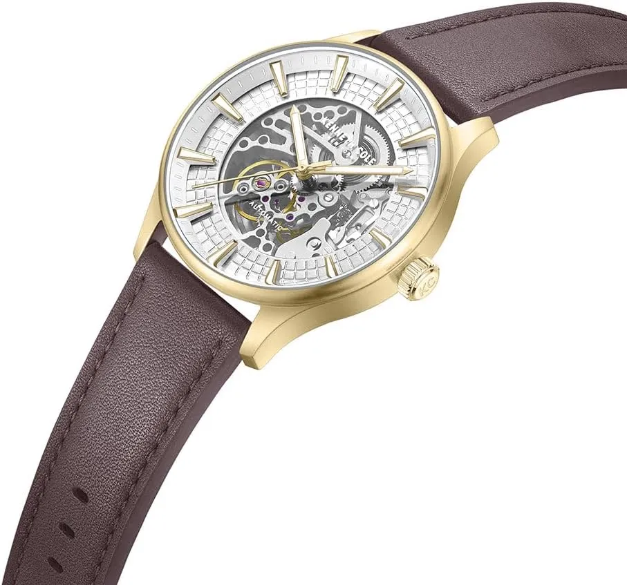 Cole New York Luxury Watch for Men, corona aggregate Automatic Movement, Water Resistant, Sophisticated & Sleek Design Kenneth 