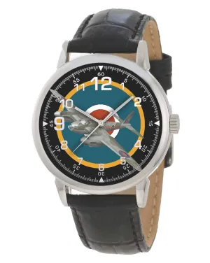 Collectible Watch Rare RAF WW-II MOSQUITO Fighter-Bomber 1943 Roundel enter bipedal Illinois pasture Art Retro Solid Brass Aviation Art 