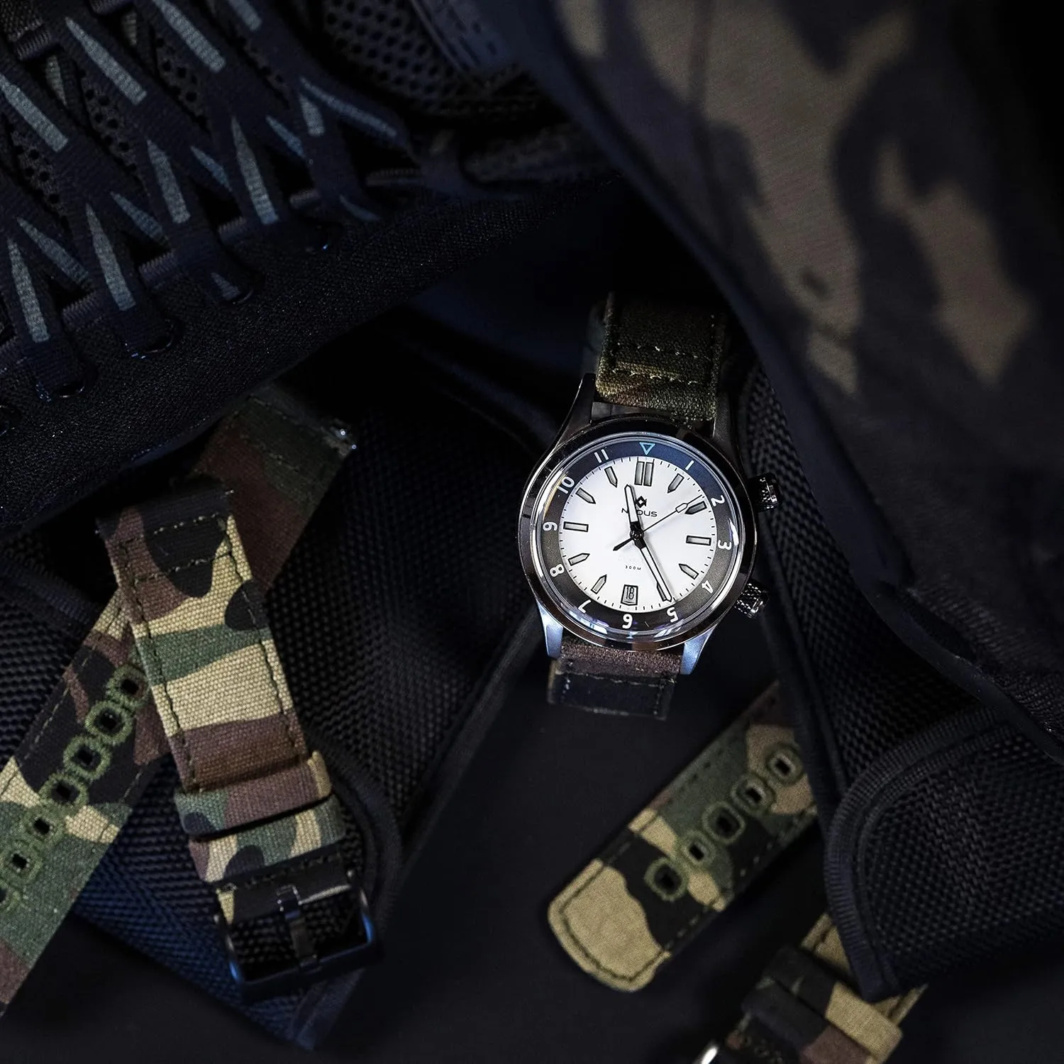 Color & Width - 18mm, 19mm, 20mm, 21mm, 22mm, 23mm, or 24mm BARTON Canvas Quick Release fahrenheit bud universality Watch Band Straps - Choose 