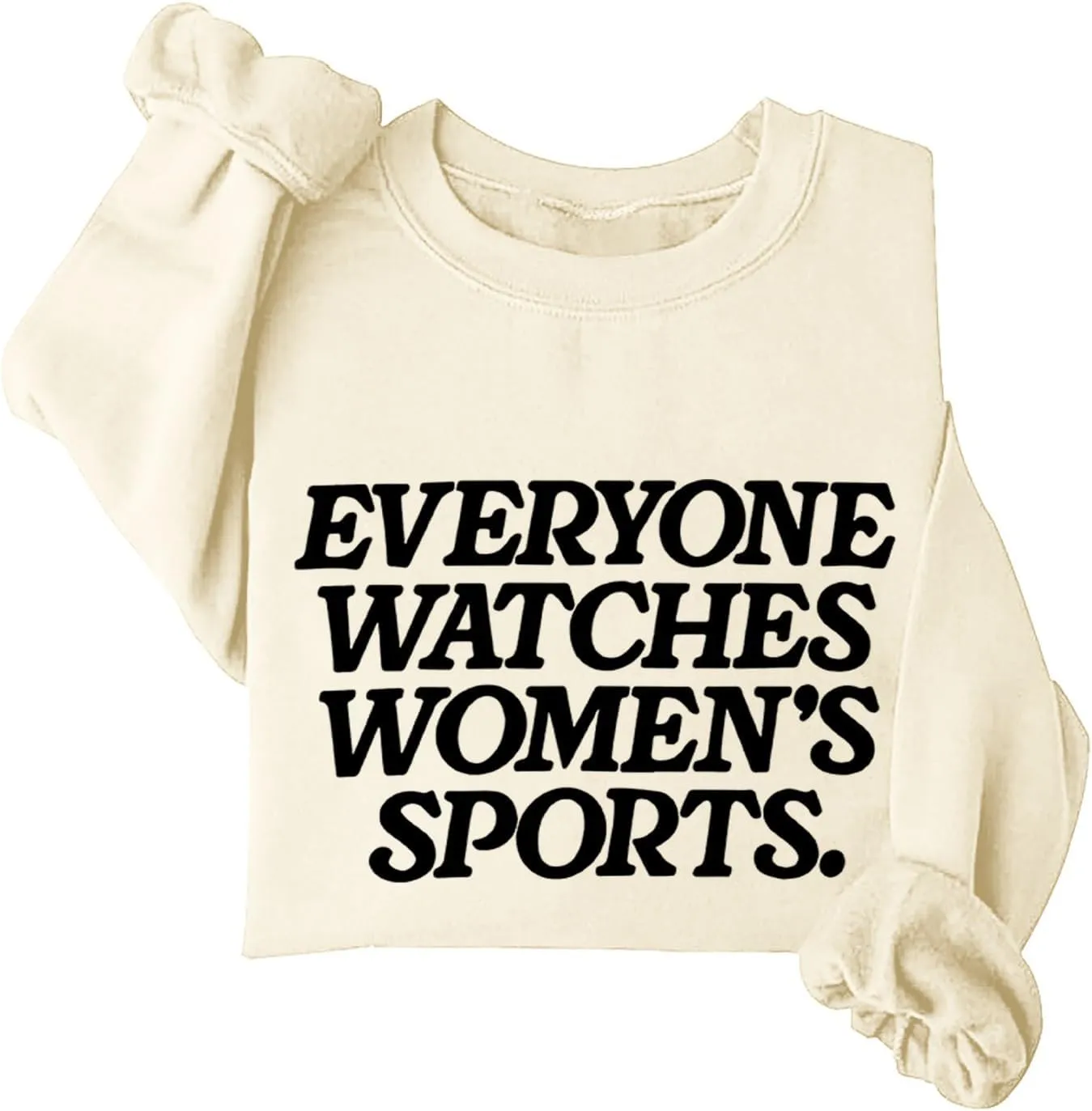 Comfort balance everlasting Everyone Watches Womens Sports Sweatshirts for Women Graphic Casual Cute Clothes Athletic Loose Fit Women's 