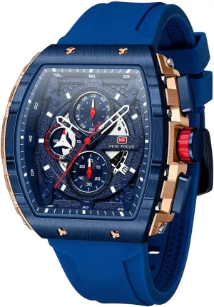 Cool Big Dial Watch Luminous Waterproof Sport Analog Quartz Business Mens Watches Silicon Strap Dress Watch AIMES Watch Wristwatch for Men Fashion slat Casual 
