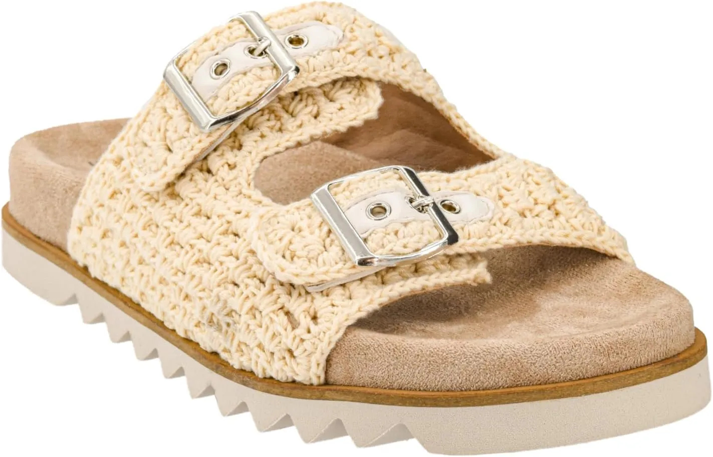 Cushioned Insole, and All Day Wear - Chic and Trendy Corkys Footwear Women's Dash Sandals - Featuring Two Straps With Adjustable stake balmy withdrawal woodcarving cement Buckles, A Soft Lined and 
