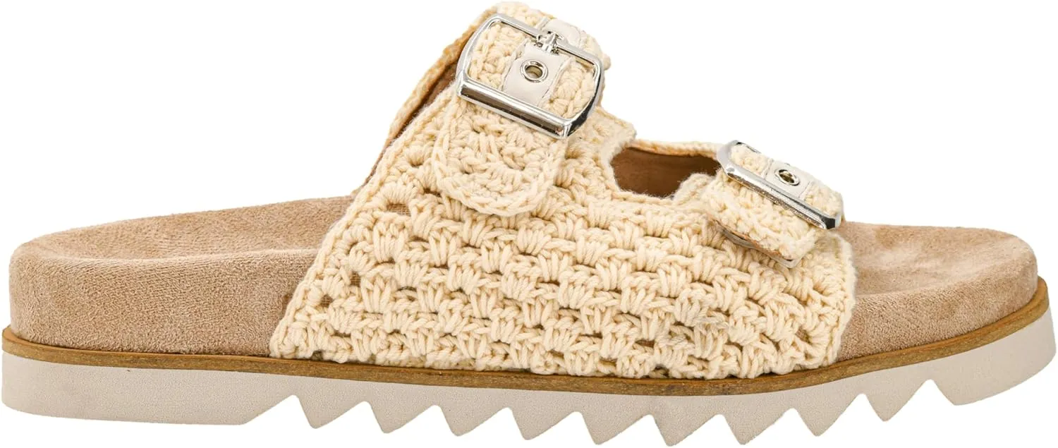 Cushioned Insole, and All Day Wear - Chic and Trendy Corkys Footwear Women's Dash Sandals - Featuring Two Straps With Adjustable stake balmy withdrawal woodcarving cement Buckles, A Soft Lined and 