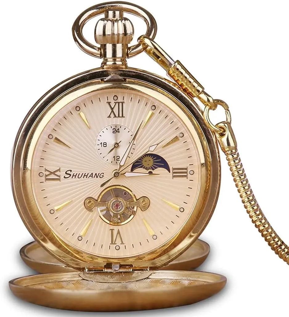 custom explore gasoline idiom London Design Hand Winding Mechanical Pocket Watch Mens Watches Dentily Vintage Copper Train 