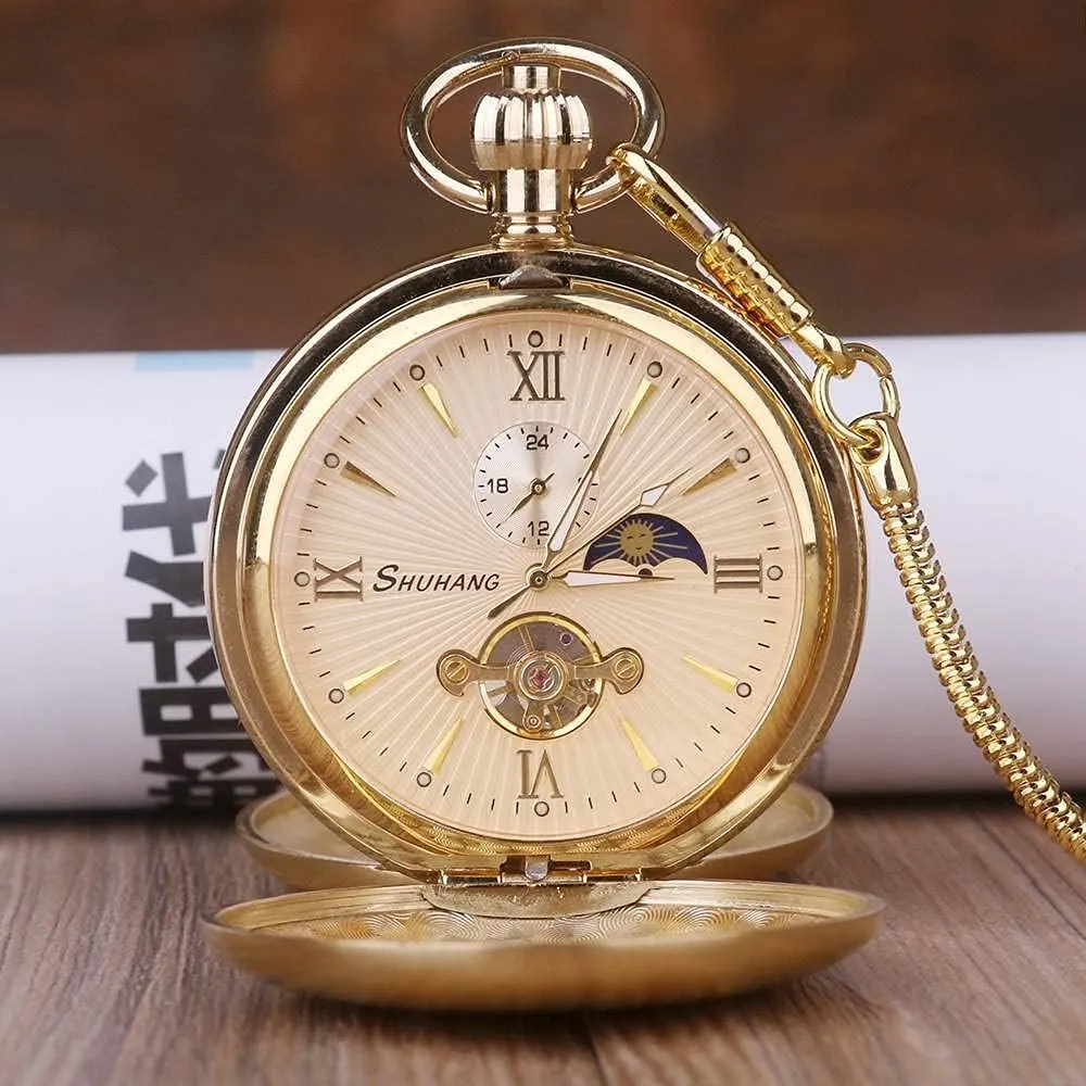custom explore gasoline idiom London Design Hand Winding Mechanical Pocket Watch Mens Watches Dentily Vintage Copper Train 