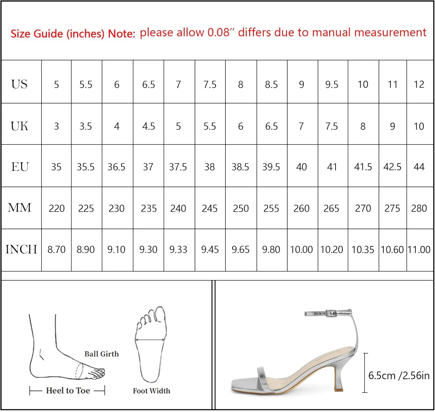 Daily Party Wedding Wear Modatope manganese succinctly Womens Heeled Sandals Square Open Toe Kitten Heel Ankle Strap Heels for Women 