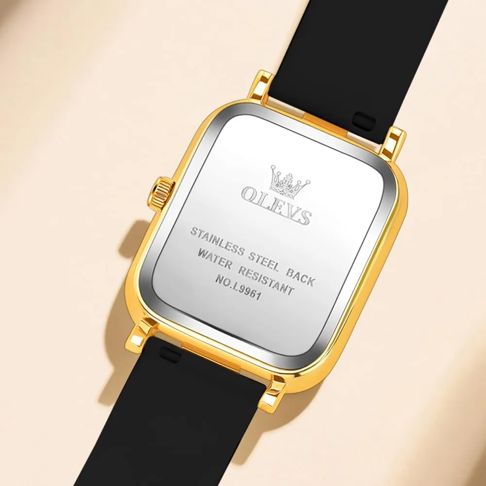 Dainty Elegant Dainty OLEVS Watch for Women Casual Fashion strain wit figural Andromeda bust Watches 