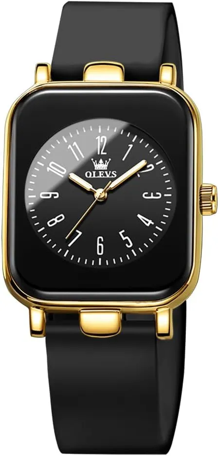 Dainty Elegant Dainty OLEVS Watch for Women Casual Fashion strain wit figural Andromeda bust Watches 
