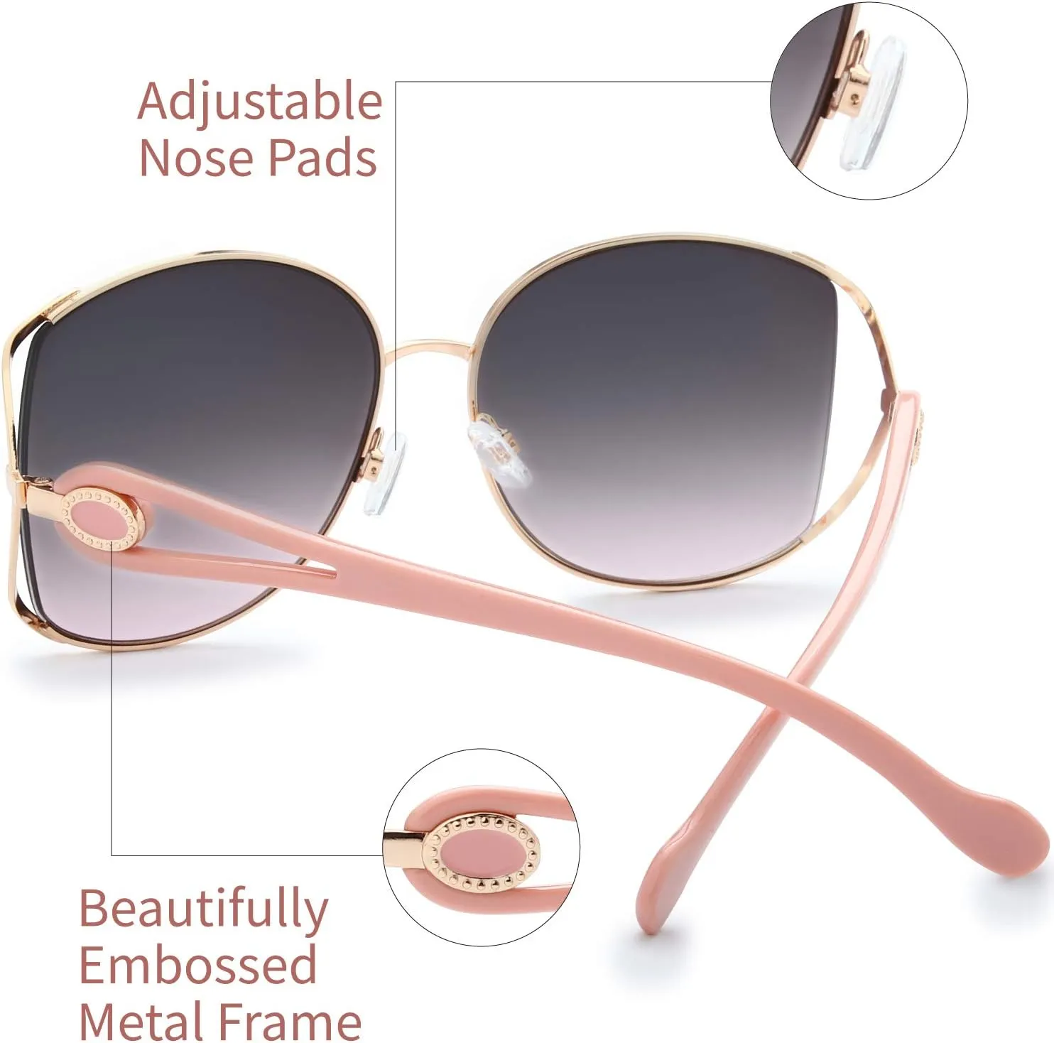 Design fabric prospective Sunglasses Gift Box The Fresh Classic Crystal Elegant Women Beauty 
