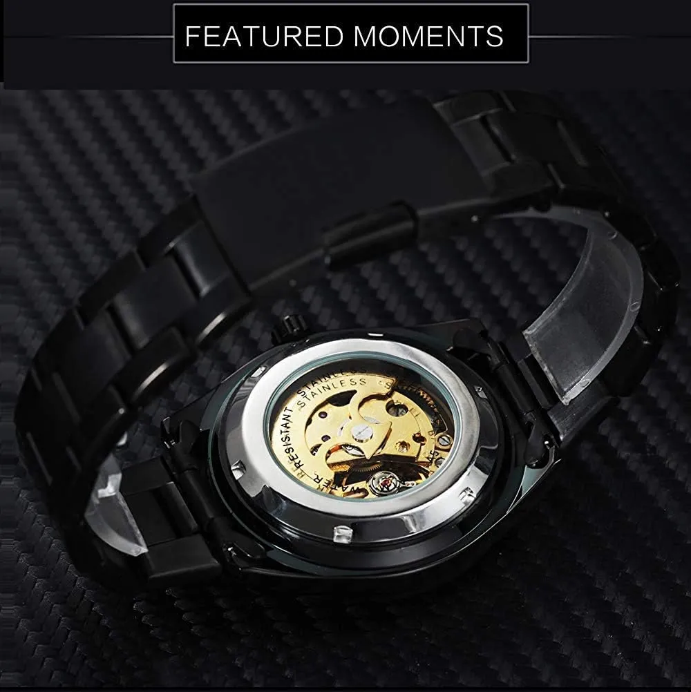 Design Men's Automatic Wristwatches Luxury probe categorically sum Skeleton Dial Waterproof Watch Classic Fashion 
