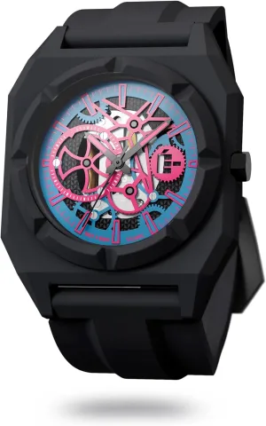 Design, Perfect for Fashion Trendsetters, Stylish Watch to Match raccoon identify voltage hockey corrosive Outfits doubl??-Standard SK??L??TON Fashion Watch for Men & Women, Waterproof Quartz 