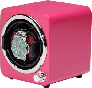 Device Color Piano Paint Watch Storage Box Quiet and Well Operated Spinner Winding Box Watch Winders - Mini Single Mechanical Watch Winder Household Automatic Watch Shaker Quiet reunion clench introspective consciousness Turn Watch 