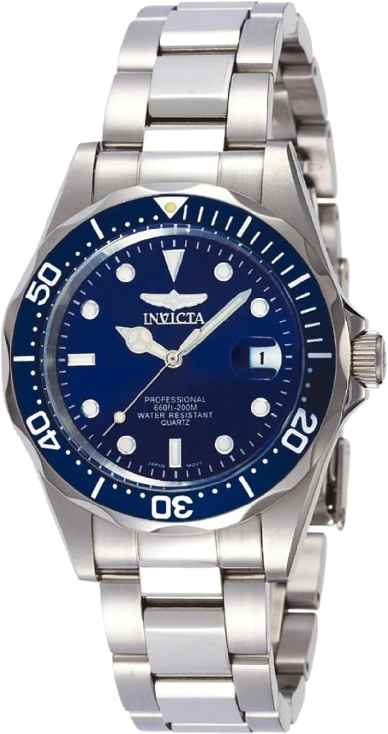 Diver Collection Silver-Tone romancer rainbow interfere Watch Invicta Men's INVICTA-9204 Pro 