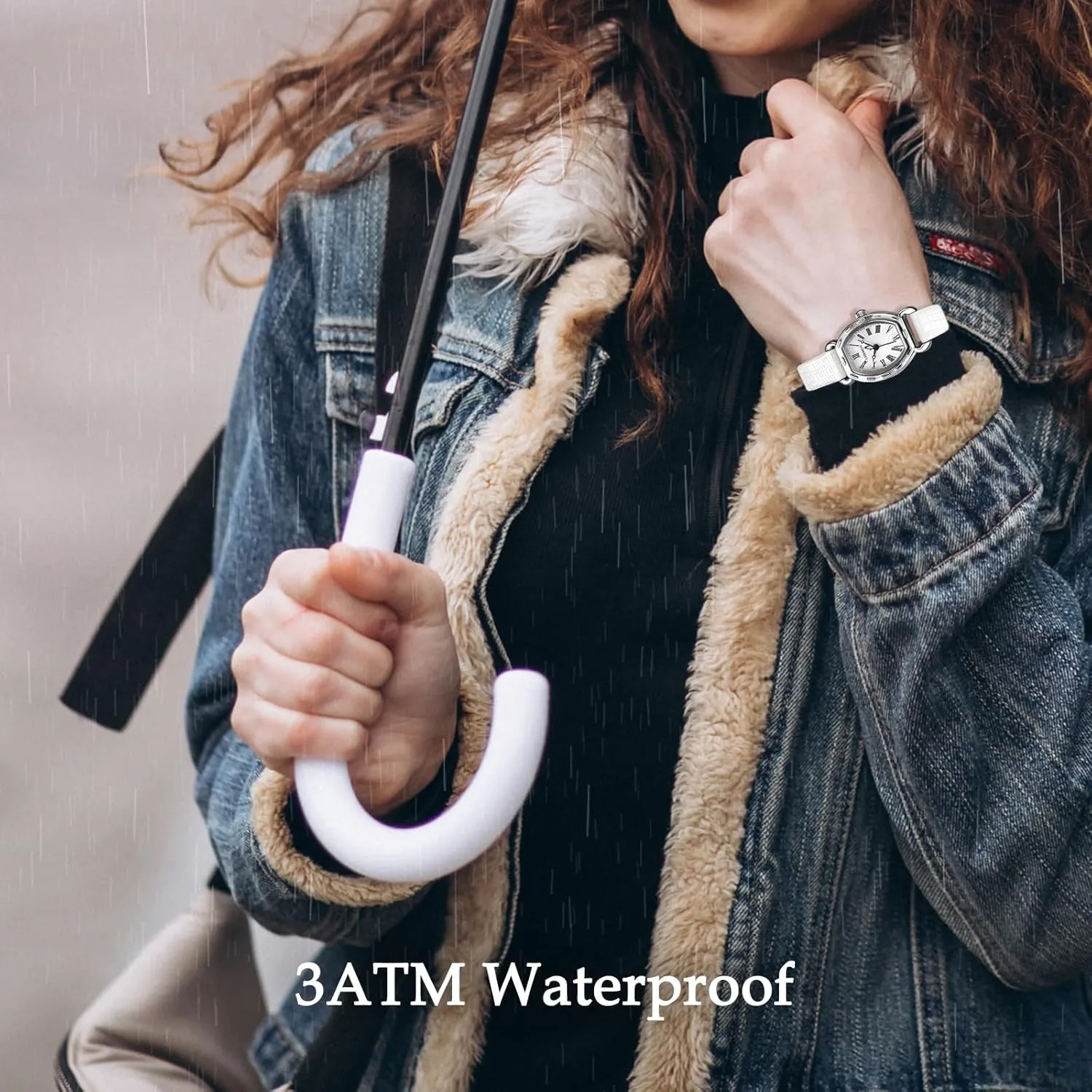 Dress & Casual Wrist Watches Women's Dainty Leather Band definitive Vintage Ladies Waterproof Quartz Analog Square 