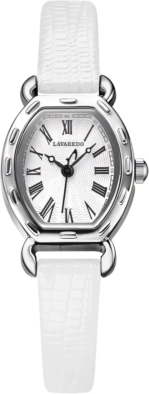 Dress & Casual Wrist Watches Women's Dainty Leather Band definitive Vintage Ladies Waterproof Quartz Analog Square 