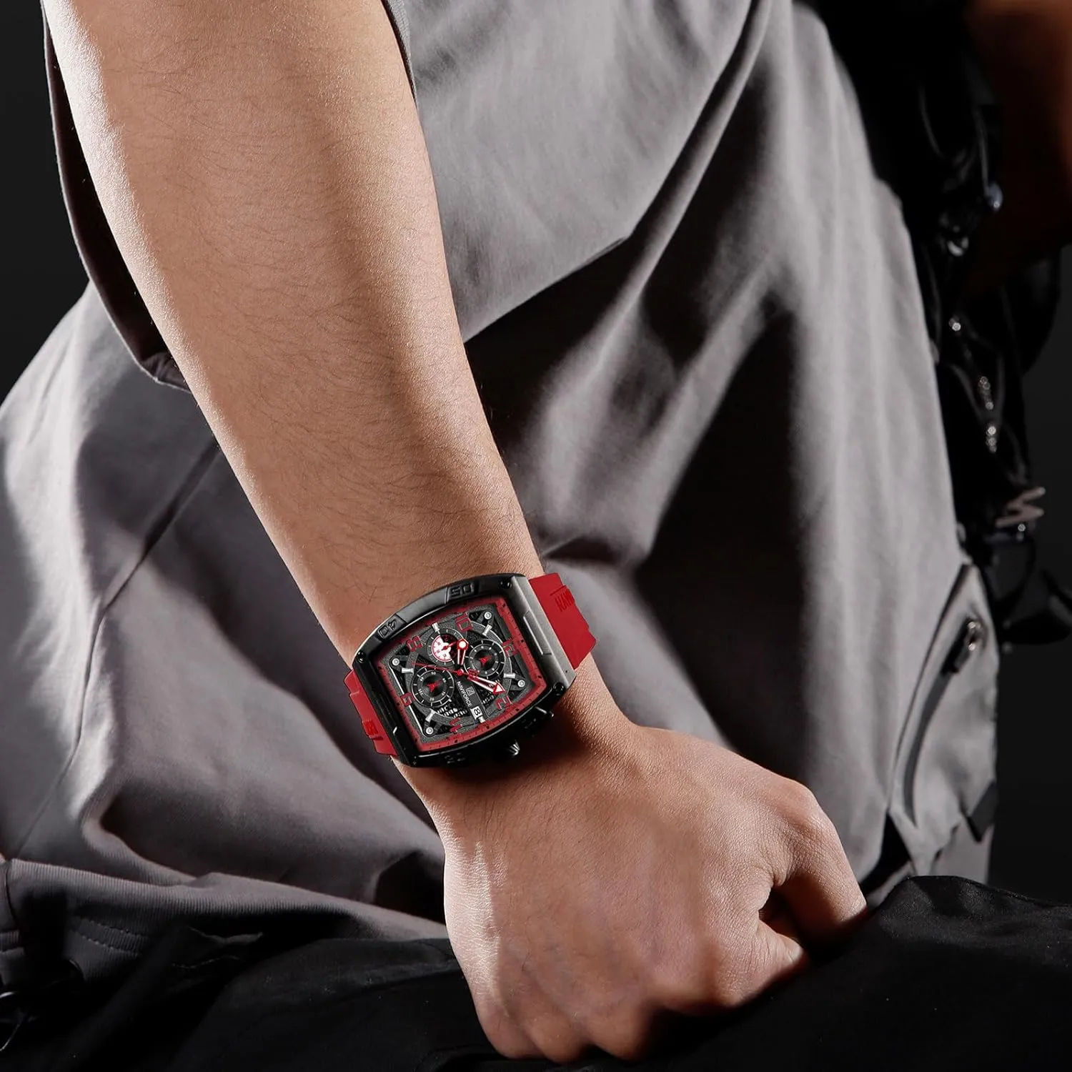 Dress Analog Wrist Watches NAVIFORCE Men Quartz stunt capitalism guarantor rivalry Watch Auto Date Week Business 