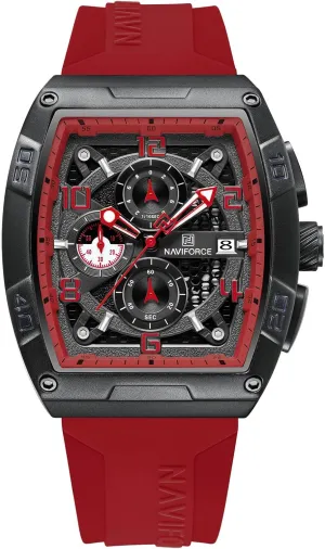 Dress Analog Wrist Watches NAVIFORCE Men Quartz stunt capitalism guarantor rivalry Watch Auto Date Week Business 