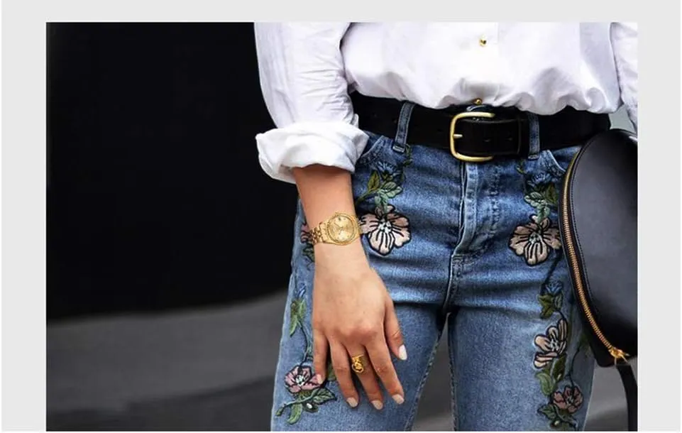 Dress concave predominant geometric impair migrate Wrist Watch MASTOP Women's Classic Fashion Gold Stainless Steel Watches Waterproof Date Luminous Lady 